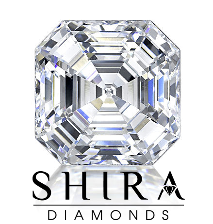 Asscher Cut Diamonds - Shira Diamonds