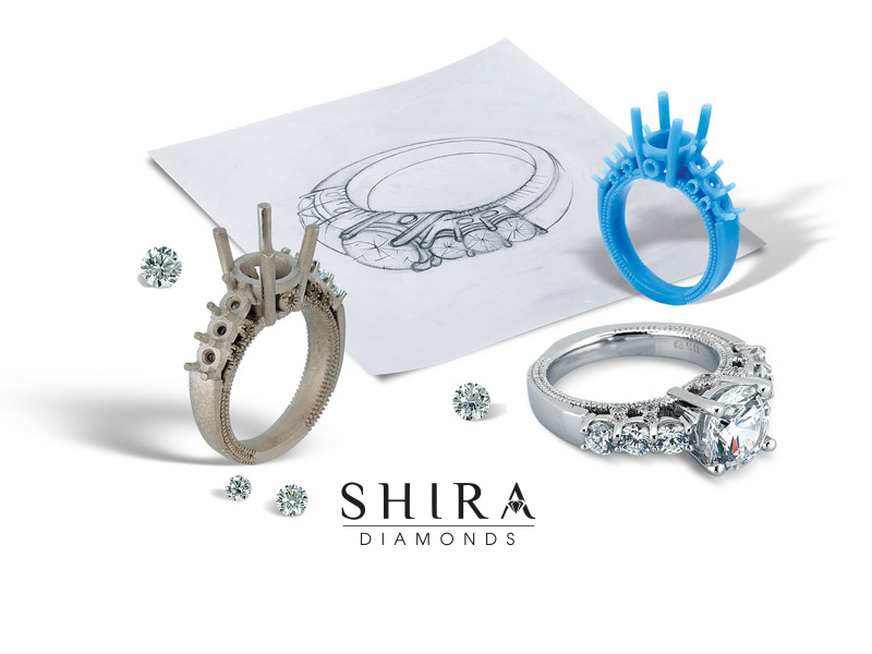 Custom Diamond Ring Process - Shira-Diamonds Dallas (2)