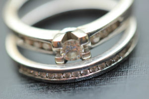 Diamond rings channel set - Shira Diamonds