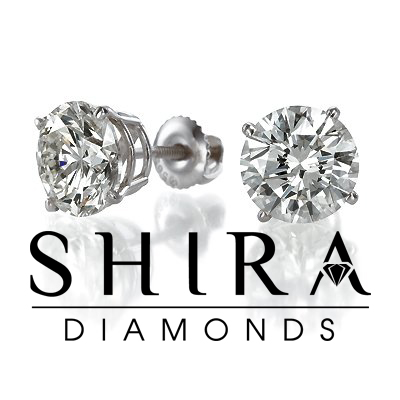 1 Carat Diamond Studs in Dallas, Texas - Shira Diamonds