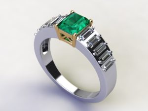 emerald diamond rings dallas 1