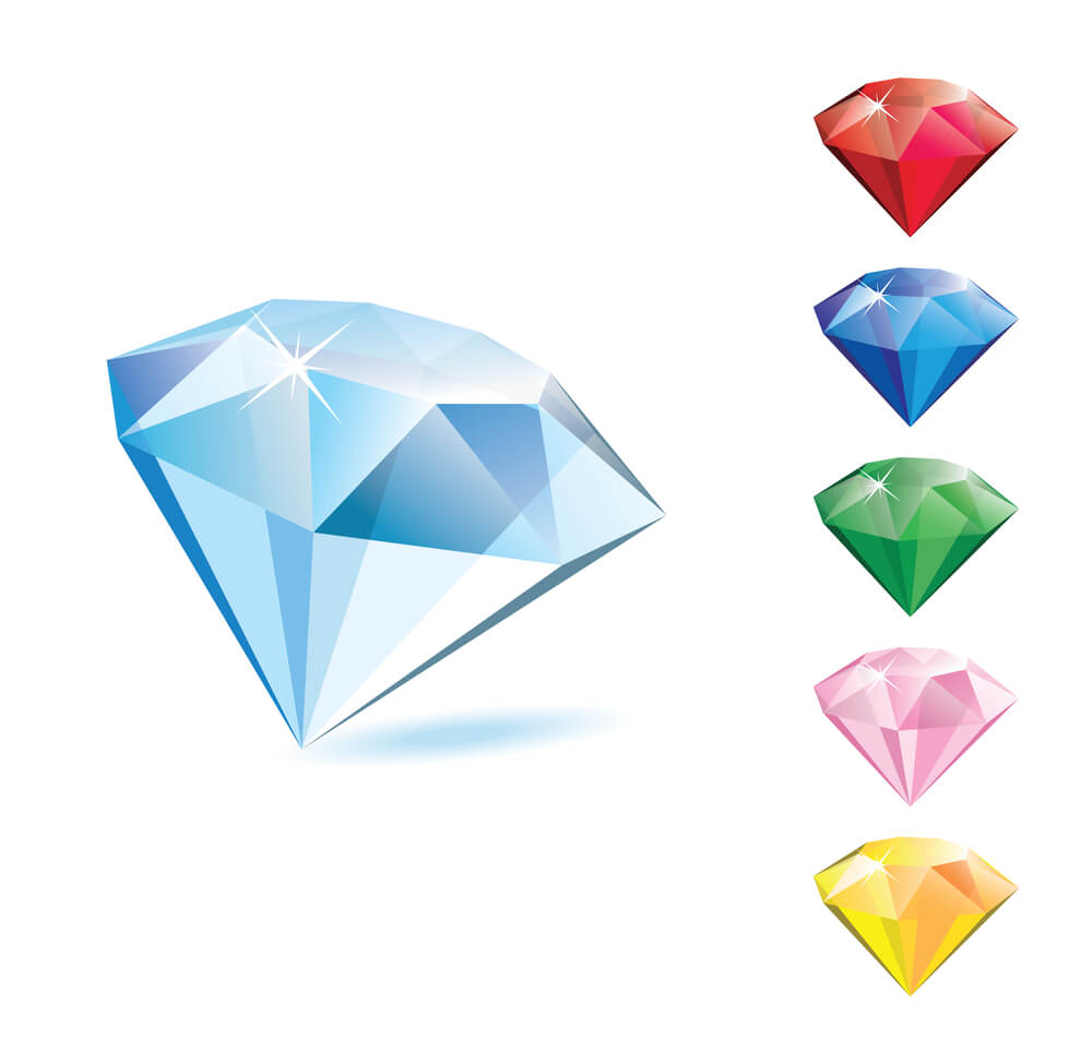 Multicolor Diamonds- Shira Diamonds