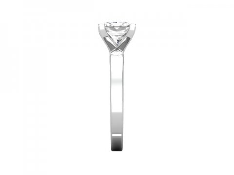 Princess Solitaire Ring 2
